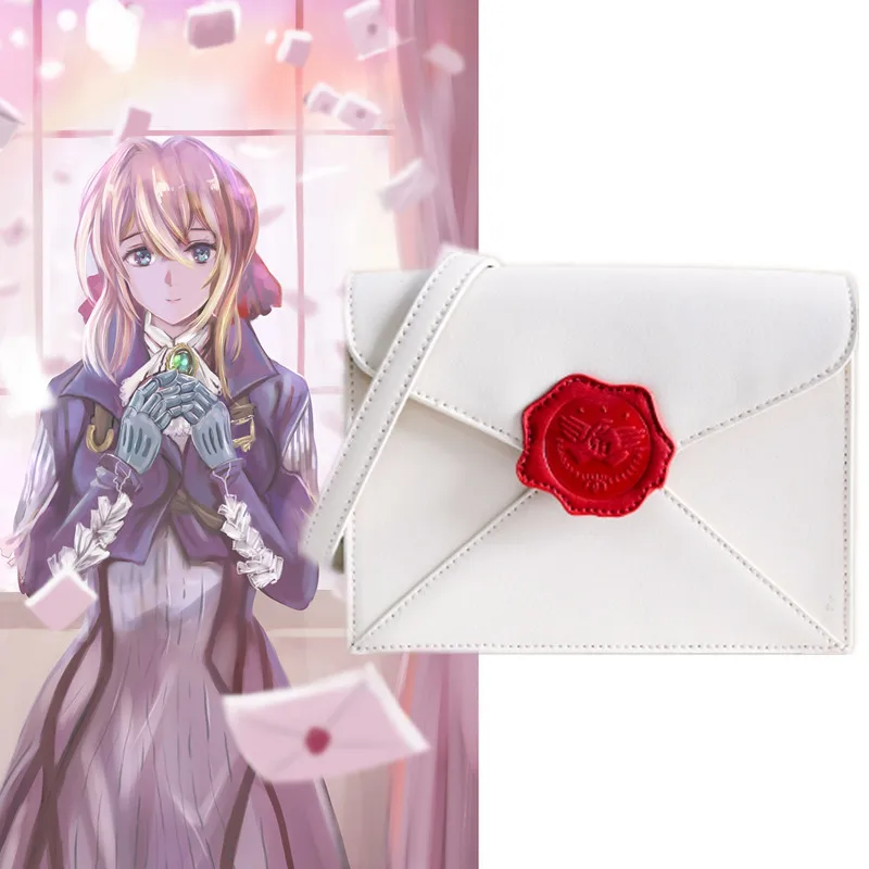 2018 New Anime Violet Evergarden COS Shoulder Bag Cosplay PU Messenger Bag Envelope Style Prop
2018 New Anime Violet Evergarden COS Shoulder Bag Cosplay PU Messenger Bag Envelope Style Prop