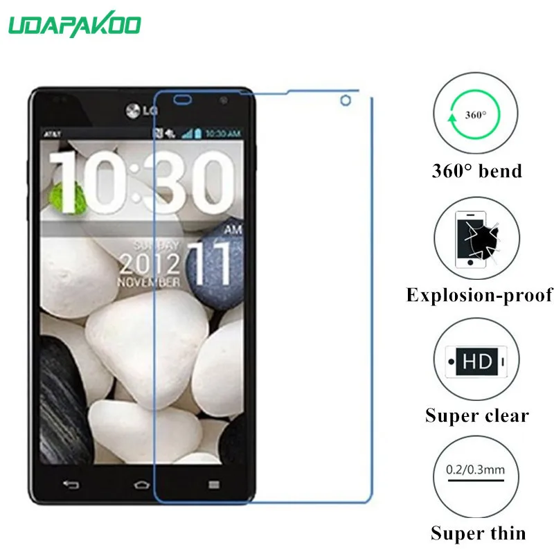 udapakoo clear Tempered (soft glass) film for LG Optimus G E975 LS970 E973 E971 Nano Explosion-proof glass Screen Protector
udapakoo clear Tempered (soft glass) film for LG Optimus G E975 LS970 E973 E971 Nano Explosion-proof glass Screen Protector