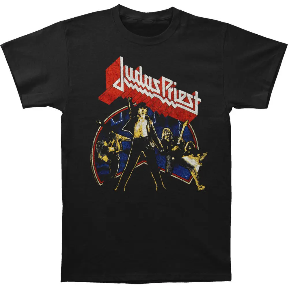 Футболка Judas Priest Unleashed V2 новая и официальная! Удобная футболка Повседневная с