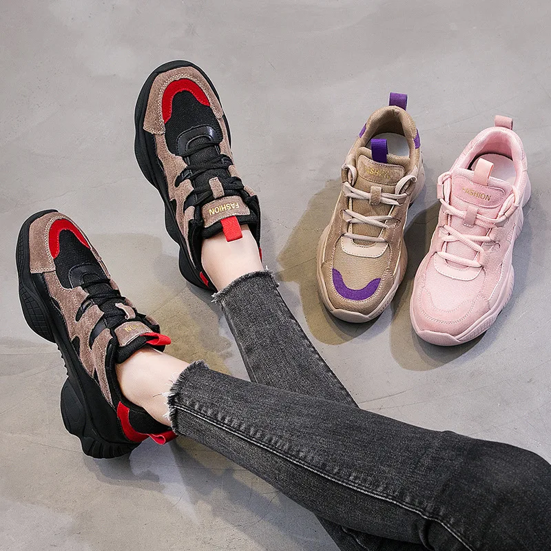 2019 spring and autumn new Old shoes women's color matching net red street wild models Casual women's shoes
2019 spring and autumn new Old shoes women's color matching net red street wild models Casual women's shoes