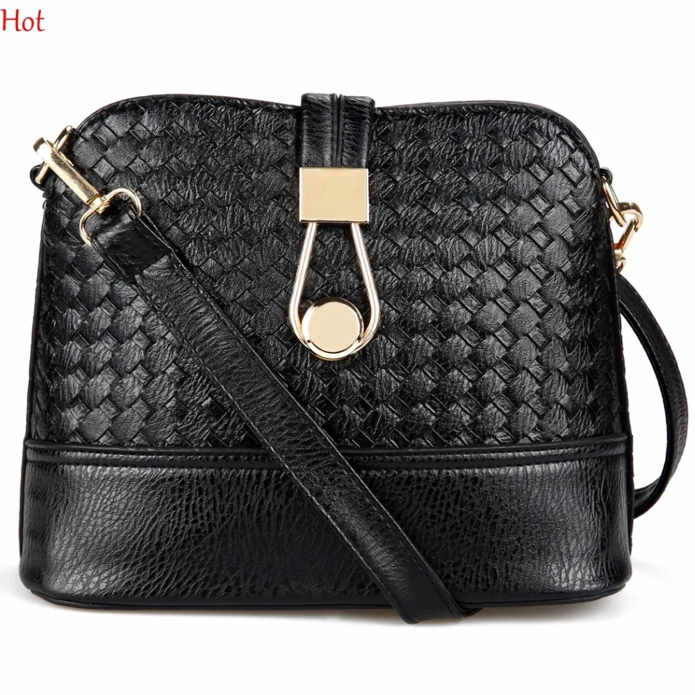 Hot Fashion Korean Women Knit Crossbody Bags Leather Shoulder Messenger Small Bag Tote Weave Pattern Handbag Work Bags SV029018
Hot Fashion Korean Women Knit Crossbody Bags Leather Shoulder Messenger Small Bag Tote Weave Pattern Handbag Work Bags SV029018