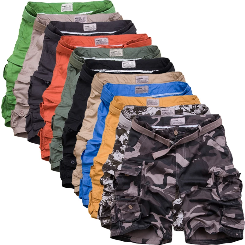 Summer Cargo Shorts Men Cool Camouflage Male Camo Cotton Casual Men Short Pants Hombre Brand Clothing Men Cargo Shorts Hot Sale
Summer Cargo Shorts Men Cool Camouflage Male Camo Cotton Casual Men Short Pants Hombre Brand Clothing Men Cargo Shorts Hot Sale