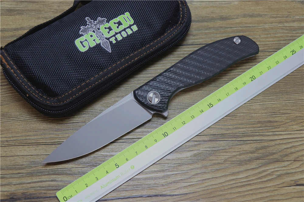 Green thorn hati 95 folding knife double row bearing D2 blade titanium + CF 3D handle outdoor camping multipurpose hunting EDC
Green thorn hati 95 folding knife double row bearing D2 blade titanium + CF 3D handle outdoor camping multipurpose hunting EDC