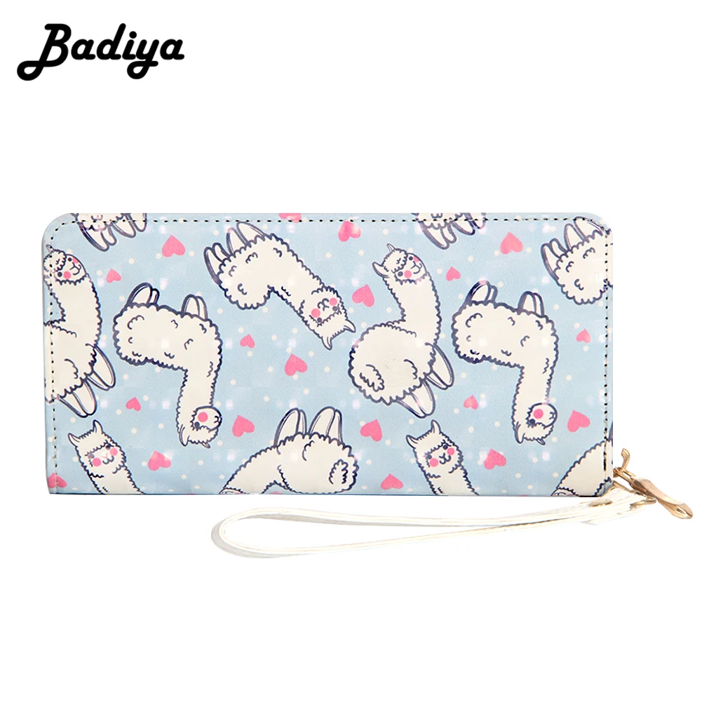 Lovely 3D Printed Alpaca Long Wallet for Women Cute Llama Heart Card Holders Zipper Coin Purses Ladies Girls Wallets Mini Bag
Lovely 3D Printed Alpaca Long Wallet for Women Cute Llama Heart Card Holders Zipper Coin Purses Ladies Girls Wallets Mini Bag