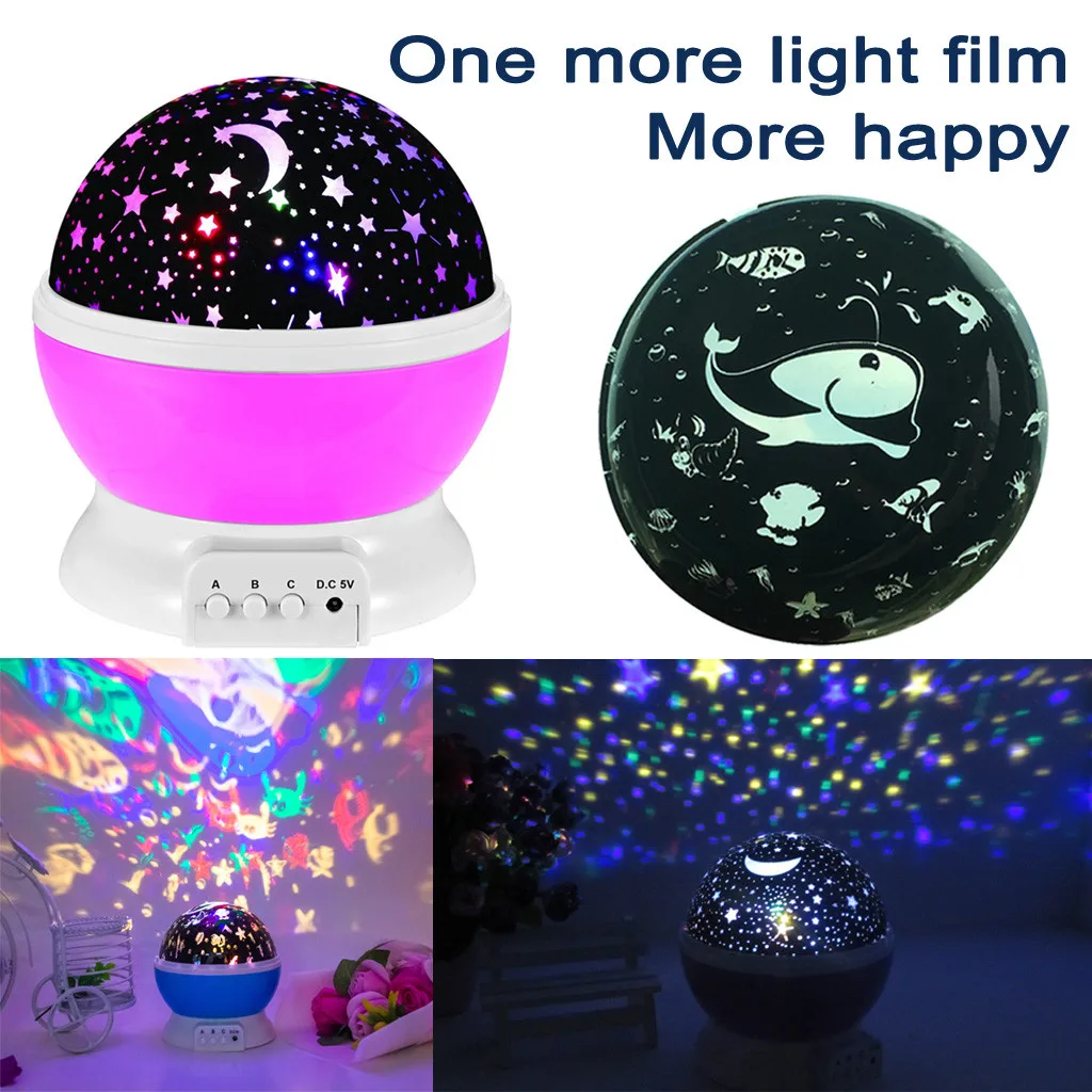 Starry Night Light 360 Degree Rotation Toys for Girls Boys Gifts Home Decor Table Lamps Lighting Shine Energy Saving Lights Gift 
Starry Night Light 360 Degree Rotation Toys for Girls Boys Gifts Home Decor Table Lamps Lighting Shine Energy Saving Lights Gift