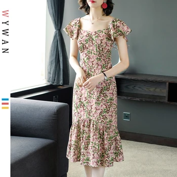 Plus Size Ruffle Sleeve Dress Women Korean Kawaii Cartoon Print T Shirt Dress Lady Casual Loose Polka dot Women's Dress 2019
Plus Size Ruffle Sleeve Dress Women Korean Kawaii Cartoon Print T Shirt Dress Lady Casual Loose Polka dot Women's Dress 2019