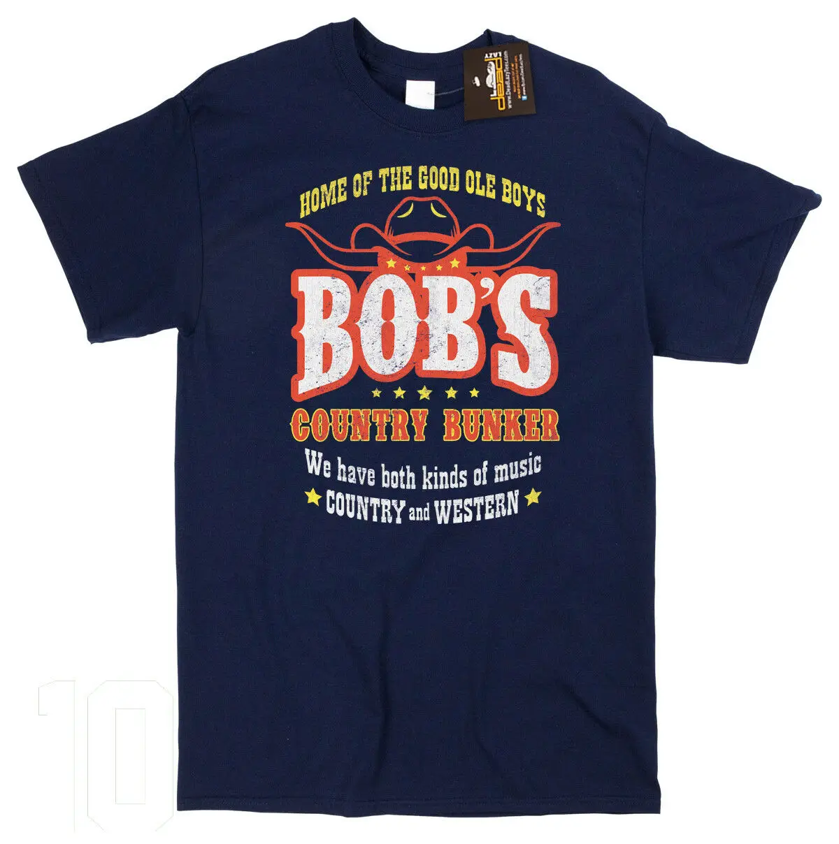 2019 крутая синяя футболка с героями мультфильма Bob'S кантри бункер ретро 80 лет