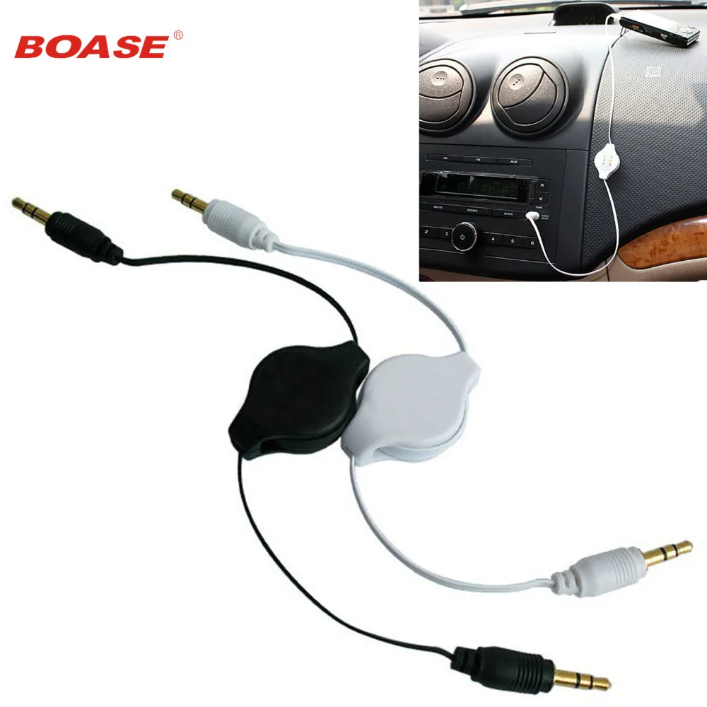 

2pcs/Set New 3.5mm Male to Male Car Aux Auxiliary Cord Stereo Audio Cable for Phone for iPod MP3 MP4 Speaker Apple auto acces