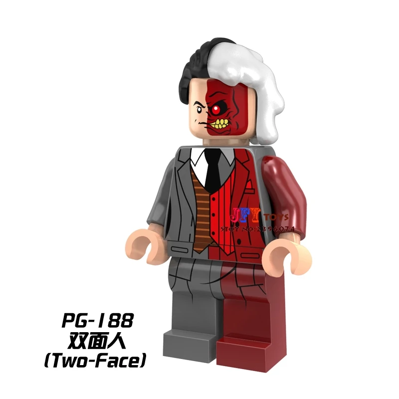 Single super heroes Justice League Two Face building blocks model bricks toys for children brinquedos menino
Single super heroes Justice League Two Face building blocks model bricks toys for children brinquedos menino