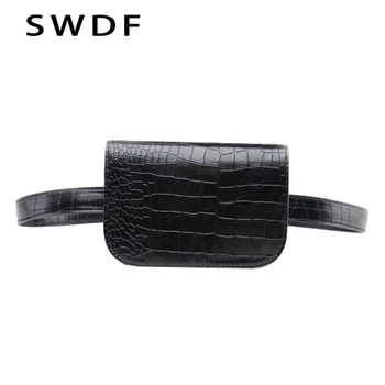 SWDF Vintage Waist Bag Women Alligator PU Leather Belt Bag Waist Pack Travel Belt Wallets Fanny Bags Ladies Fit 5.5 inches phone
SWDF Vintage Waist Bag Women Alligator PU Leather Belt Bag Waist Pack Travel Belt Wallets Fanny Bags Ladies Fit 5.5 inches phone