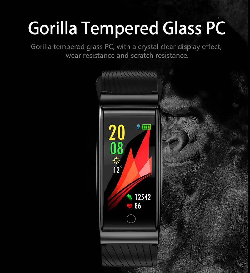 Image of glass Smart waterproof watch with pedometer. Smart waterproof watch with heart rate monitor Foto of glass Smart waterproof watch with pedometer. Smart waterproof watch with heart rate monitor