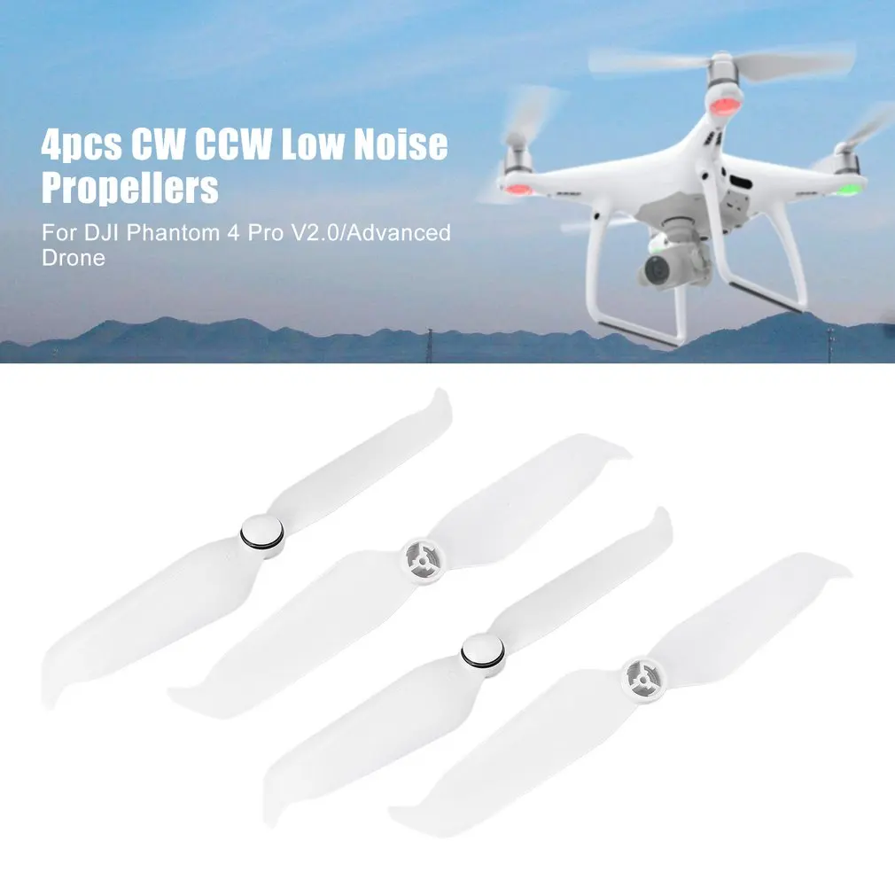 4pcs 9455S Low Noise Propeller for DJI Phantom 4 CW CCW Quick Release Props Blade Spare Parts for DJI Phantom 4 Pro V2.0 Drone
4pcs 9455S Low Noise Propeller for DJI Phantom 4 CW CCW Quick Release Props Blade Spare Parts for DJI Phantom 4 Pro V2.0 Drone