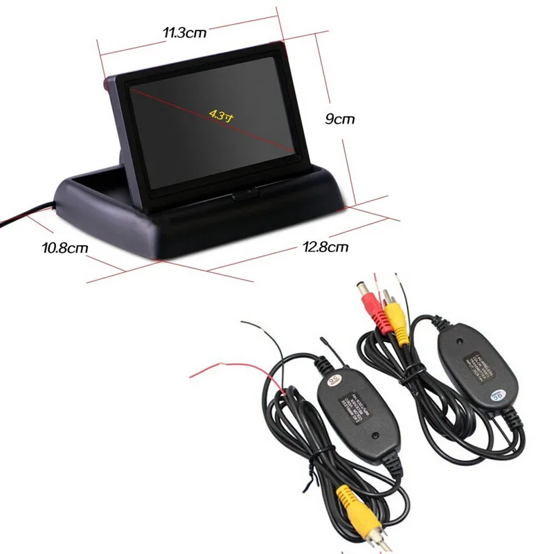 2.4G Wireless transmitter & receiver For 4.3" TFT LCD Car Reverse Rear View Mirror Monitor Parking assistance ,Free shipping
2.4G Wireless transmitter & receiver For 4.3" TFT LCD Car Reverse Rear View Mirror Monitor Parking assistance ,Free shipping