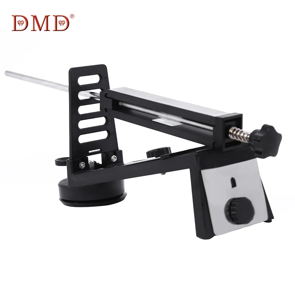 DMD Adjustable Fixed-angle Knife Sharpener With 3 Whetstones Professional Knife Sharpening For Kitchen Knives Scissors Saws 1Set
DMD Adjustable Fixed-angle Knife Sharpener With 3 Whetstones Professional Knife Sharpening For Kitchen Knives Scissors Saws 1Set