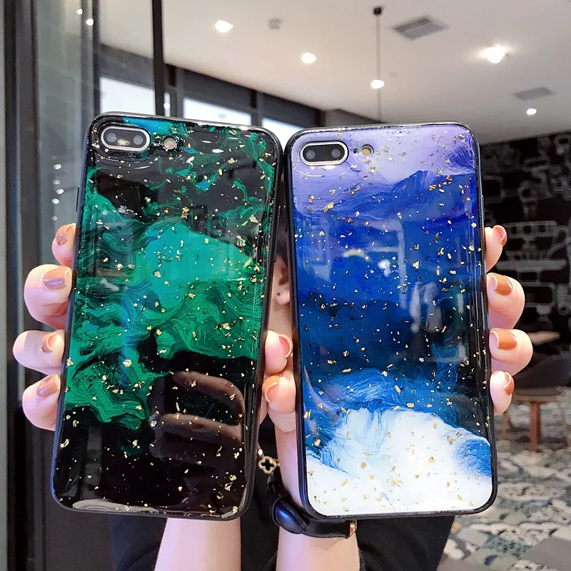 Gold Foiled Silicone Case For Huawei P20 P30 Pro Honor 8X 9X V9 P20 Lite 2019 Nova 3 3i 4 5 5i P Smart Plus Glitter Cover
Gold Foiled Silicone Case For Huawei P20 P30 Pro Honor 8X 9X V9 P20 Lite 2019 Nova 3 3i 4 5 5i P Smart Plus Glitter Cover