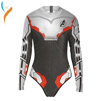 High quality Women Girls The Avengers 4 Endgame Quantum Realm Superhero Marvel Cosplay Costume Superhero Jumpsuits Swimsuit
High quality Women Girls The Avengers 4 Endgame Quantum Realm Superhero Marvel Cosplay Costume Superhero Jumpsuits Swimsuit
