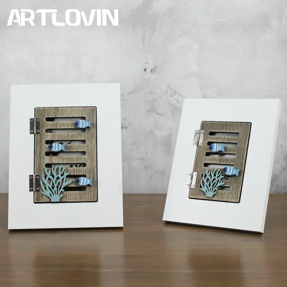 Romantic Mediterranean Marine Style Wood Photo Frame Set with Window Tabletop 5/6/7 Inch Family Photo Frame Wedding/Home Decor
Romantic Mediterranean Marine Style Wood Photo Frame Set with Window Tabletop 5/6/7 Inch Family Photo Frame Wedding/Home Decor