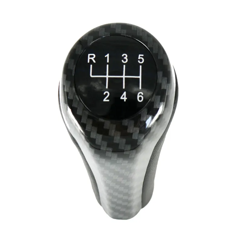 6-Speed-Gear-Shift-Knob-Carbon-Fiber-For-BMW-1-3-5-6-Series-E30 (1)