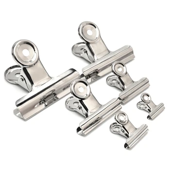 12 pcs/lot 50mm Large Metal Clamps Bulldog Clips Paper Clip Binder Clips Memo Holder Stationery Office School Supplies
12 pcs/lot 50mm Large Metal Clamps Bulldog Clips Paper Clip Binder Clips Memo Holder Stationery Office School Supplies