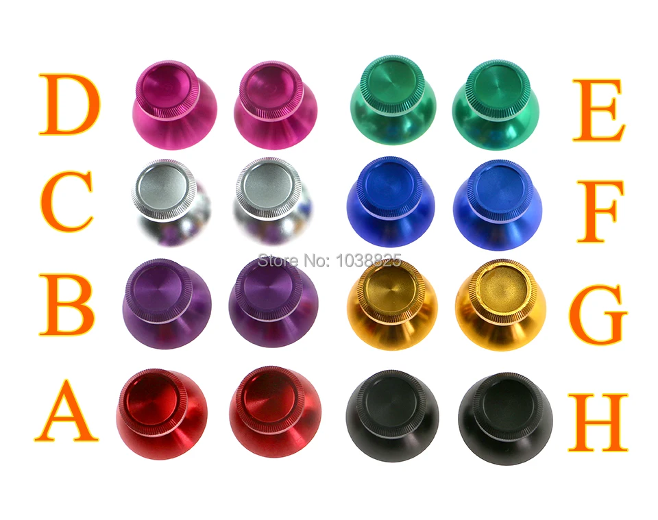 Aluminum Metal Analog Joystick thumb Stick grip Cap Replacement for playstation Dualshock 4 PS4 XBOX ONE Gamepad Controller
Aluminum Metal Analog Joystick thumb Stick grip Cap Replacement for playstation Dualshock 4 PS4 XBOX ONE Gamepad Controller