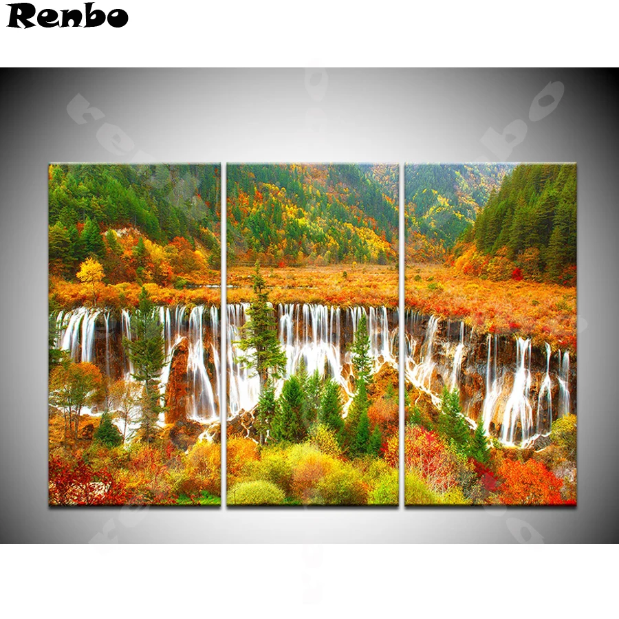 diy 5d diamond painting nature landscape diamond embroidery waterfall Cross Stitch 3pcs diamond mosaic Rhinestone decoration A8
diy 5d diamond painting nature landscape diamond embroidery waterfall Cross Stitch 3pcs diamond mosaic Rhinestone decoration A8