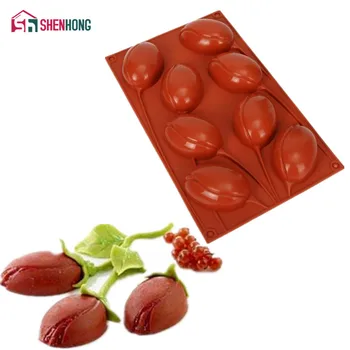 SHENHONG Lily Flower Cake Mold Special 3D Mould Non-stick Silicone Art Moule Silikonowe Formy Baking Pastry Tools Muffin Brownie
SHENHONG Lily Flower Cake Mold Special 3D Mould Non-stick Silicone Art Moule Silikonowe Formy Baking Pastry Tools Muffin Brownie