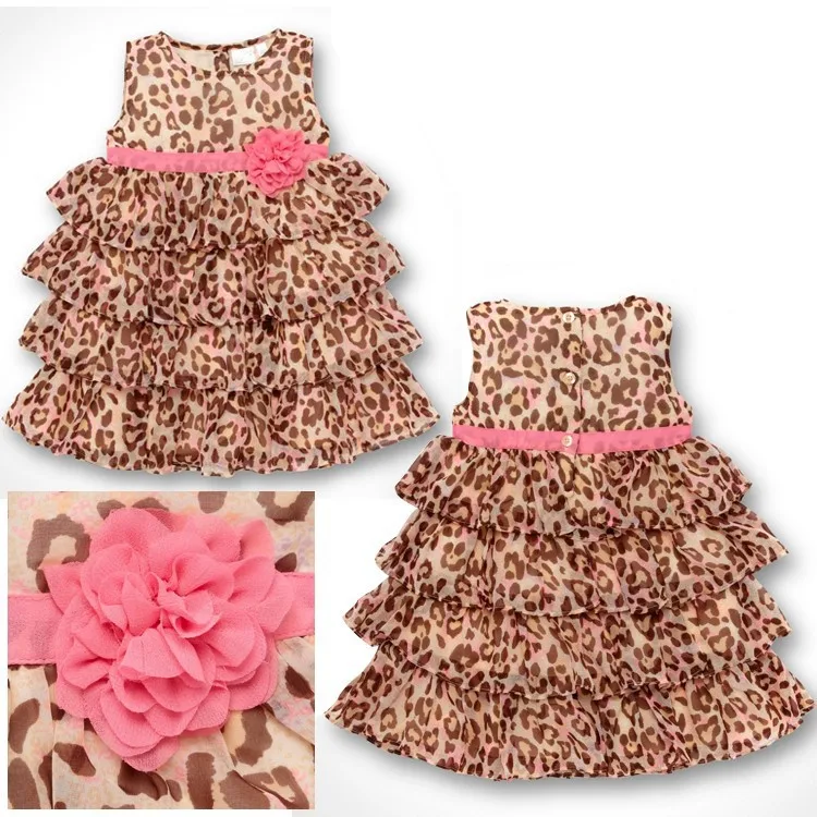 Retail cotton Leopard grain printed girls dress girl's dresses summer Sundresses Baby children clothes Sleeveless Dress HB2135
Retail cotton Leopard grain printed girls dress girl's dresses summer Sundresses Baby children clothes Sleeveless Dress HB2135