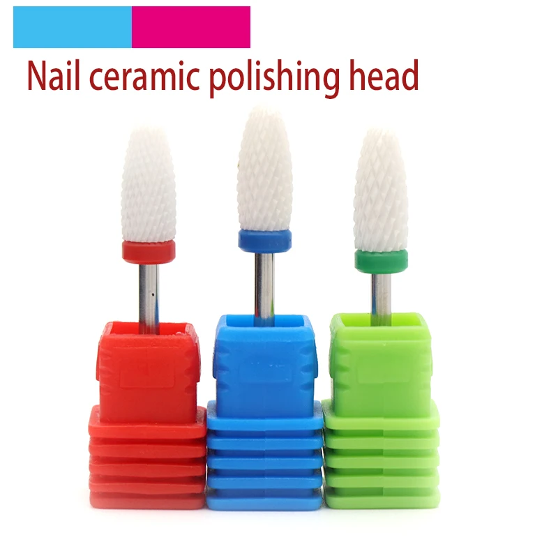 1pcs 2.35mm shank Ceramics Nail Grinding Head Milling Manicure Cutter for Pedicure Machine Sander Drill Bit Device Electric Tool
1pcs 2.35mm shank Ceramics Nail Grinding Head Milling Manicure Cutter for Pedicure Machine Sander Drill Bit Device Electric Tool