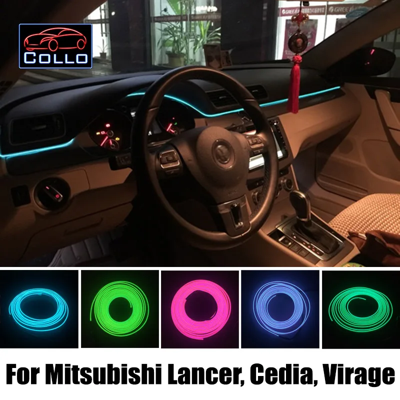 DIY EL Wire For Mitsubishi Lancer / Cedia / Virage / Galant Fortis / Car Decoration Cold Light Atmosphere Lamp / 9 Meter A Set
DIY EL Wire For Mitsubishi Lancer / Cedia / Virage / Galant Fortis / Car Decoration Cold Light Atmosphere Lamp / 9 Meter A Set