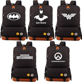 New Wonder Woman Batman Games Boy Girl Children School bag Women Bagpack Teenagers Schoolbags Canvas Men Student Backpack
New Wonder Woman Batman Games Boy Girl Children School bag Women Bagpack Teenagers Schoolbags Canvas Men Student Backpack