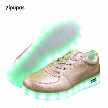7ipupas 27-44 Kids Led sneakers Luminous Sneakers Boys Girls Matte Glod Lighted Shoes Fashion Trainers Children Casual Shoes
7ipupas 27-44 Kids Led sneakers Luminous Sneakers Boys Girls Matte Glod Lighted Shoes Fashion Trainers Children Casual Shoes