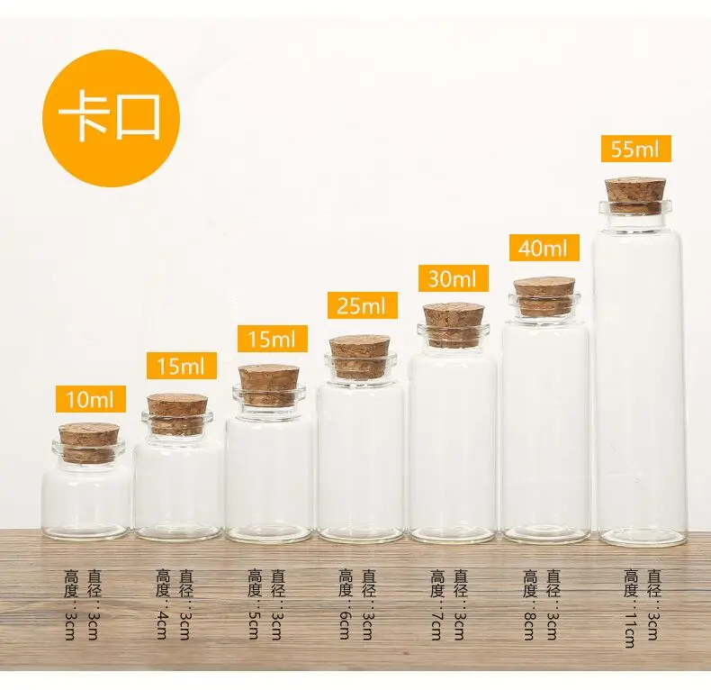 5pcs 10ml 15ml 20ml 25ml 30ml 40ml 55ml glass wishing bottle drift vial message jar christmas gift wedding decor jewelry pendant
5pcs 10ml 15ml 20ml 25ml 30ml 40ml 55ml glass wishing bottle drift vial message jar christmas gift wedding decor jewelry pendant