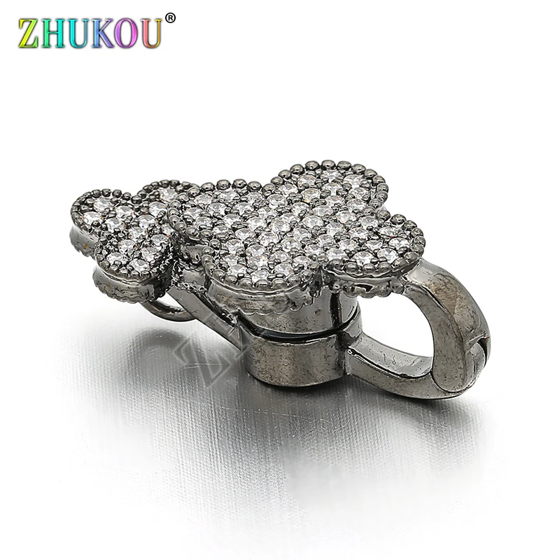 14*24mm Brass Cubic Zirconia Clasps Hooks DIY Jewelry Findings Accessories, Model: VK4
14*24mm Brass Cubic Zirconia Clasps Hooks DIY Jewelry Findings Accessories, Model: VK4
