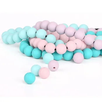 DHL 20bag 100(Pcs single color)/bag 12mm Silicone Beads BPA Free Round Beads Baby Chewable Teether Pacifier Clips Toy
DHL 20bag 100(Pcs single color)/bag 12mm Silicone Beads BPA Free Round Beads Baby Chewable Teether Pacifier Clips Toy