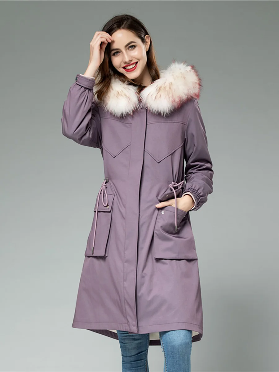 windbreaker fur coat women Raccoon collar fashion Long fur coat girls Fur lining new Model 2019
windbreaker fur coat women Raccoon collar fashion Long fur coat girls Fur lining new Model 2019