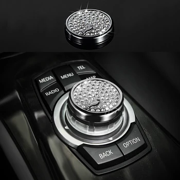 1PCS Car styling Silver Gold Diamond Style Center Switch Cover Decoration Trim For BMW 7 Series F01 F02 2012-2015
1PCS Car styling Silver Gold Diamond Style Center Switch Cover Decoration Trim For BMW 7 Series F01 F02 2012-2015