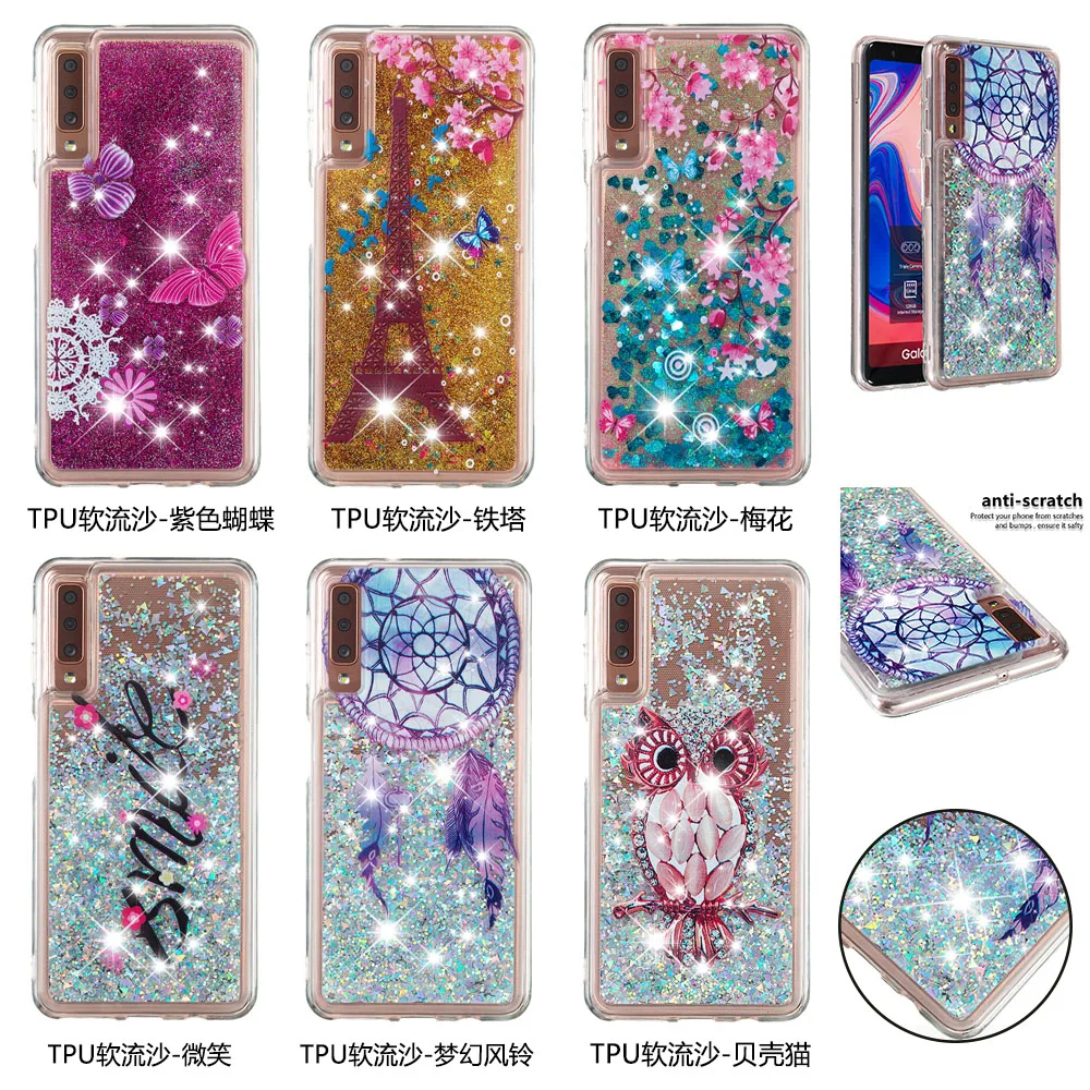 Case For Samsung Galaxy A7 2018 Case Cute Glitter Liquid Soft Silicone Transparent Cover Funda For Galaxy A7 2018 A750 Case Capa
Case For Samsung Galaxy A7 2018 Case Cute Glitter Liquid Soft Silicone Transparent Cover Funda For Galaxy A7 2018 A750 Case Capa