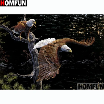 HOMFUN Full Square/Round Drill 5D DIY Diamond Painting "Animal eagle" Embroidery Cross Stitch 5D Home Decor Gift A14471
HOMFUN Full Square/Round Drill 5D DIY Diamond Painting "Animal eagle" Embroidery Cross Stitch 5D Home Decor Gift A14471