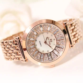 Kol Saati Quartz Women Watches Luxury Rhinestone Dress Gils' Watch Fashion Ladies Wristwatch Reloje Mujer 2019 Montre Femme
Kol Saati Quartz Women Watches Luxury Rhinestone Dress Gils' Watch Fashion Ladies Wristwatch Reloje Mujer 2019 Montre Femme