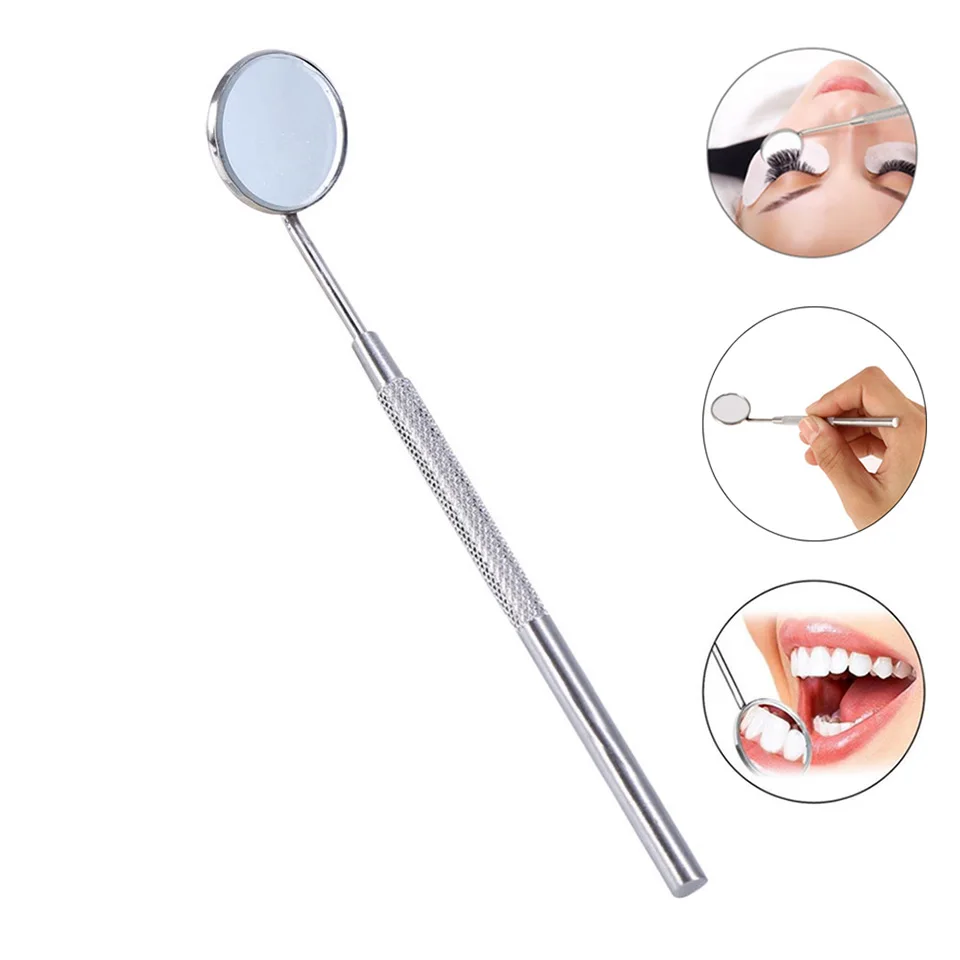 Stainless Steel Checking Mirror for Eyelash Extension,Dental Mirror Instrument for Mouth,Eyelash Makeup Mirror
Stainless Steel Checking Mirror for Eyelash Extension,Dental Mirror Instrument for Mouth,Eyelash Makeup Mirror