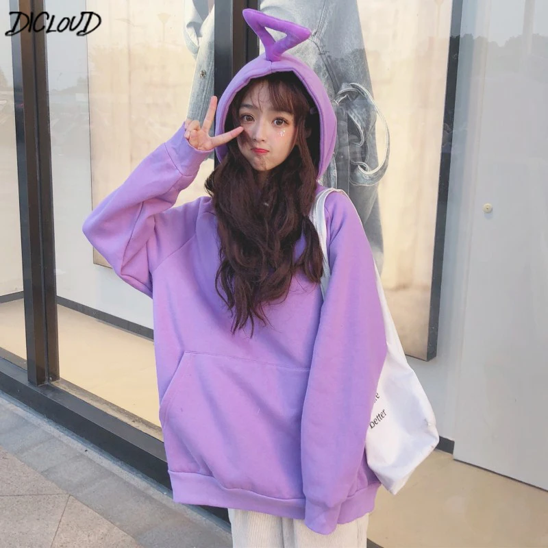 DICLOUD Korean Oversized Hoodies Women Fashion Long Sleeve Loose Pullovers Ladies Winter Casual Plush Tops Woman Harajuku New
DICLOUD Korean Oversized Hoodies Women Fashion Long Sleeve Loose Pullovers Ladies Winter Casual Plush Tops Woman Harajuku New