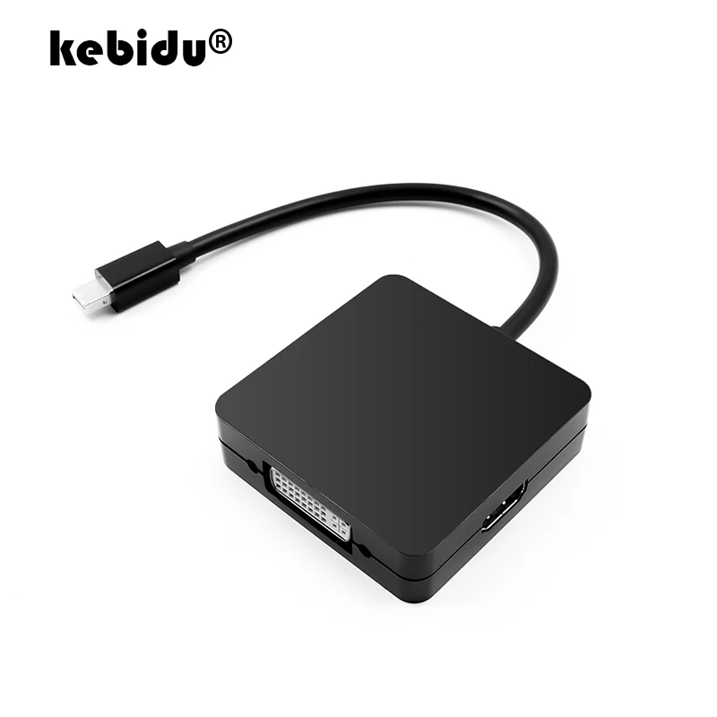 3 In 1 Mini Displayport DP for Thunderbolt to DVI VGA HDMI Converter Adapter cable for iMac Mac Mini Pro Air Book to Monitor TV
3 In 1 Mini Displayport DP for Thunderbolt to DVI VGA HDMI Converter Adapter cable for iMac Mac Mini Pro Air Book to Monitor TV