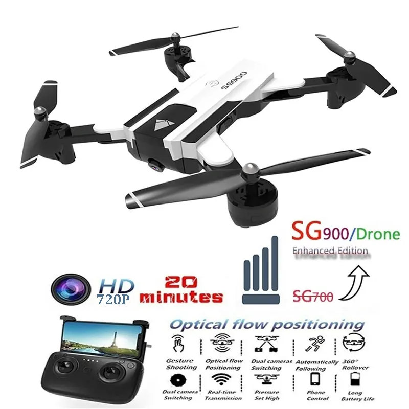 

720P Rc Drones 4CH 6-Axis Gyro WIFI Headless Mode Stable Gimbal Gyro 720P RC Drone Professional Altitude Hold 2.4Ghz Kids toys