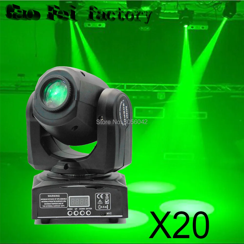 20pcs/lot LED Inno Pocket Spot Mini Moving Head Light 10W DMX dj 8 gobos effect stage lights christmas
20pcs/lot LED Inno Pocket Spot Mini Moving Head Light 10W DMX dj 8 gobos effect stage lights christmas