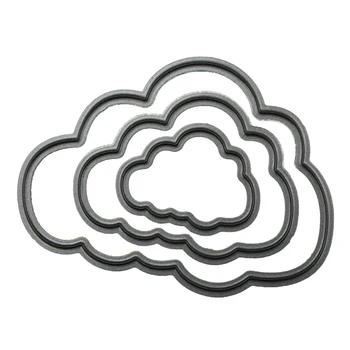 Clouds Metal Die Cuts Metal Cutting Dies 3pcs Scrapbooking Embossing Folder Cards Die Cutting
Clouds Metal Die Cuts Metal Cutting Dies 3pcs Scrapbooking Embossing Folder Cards Die Cutting