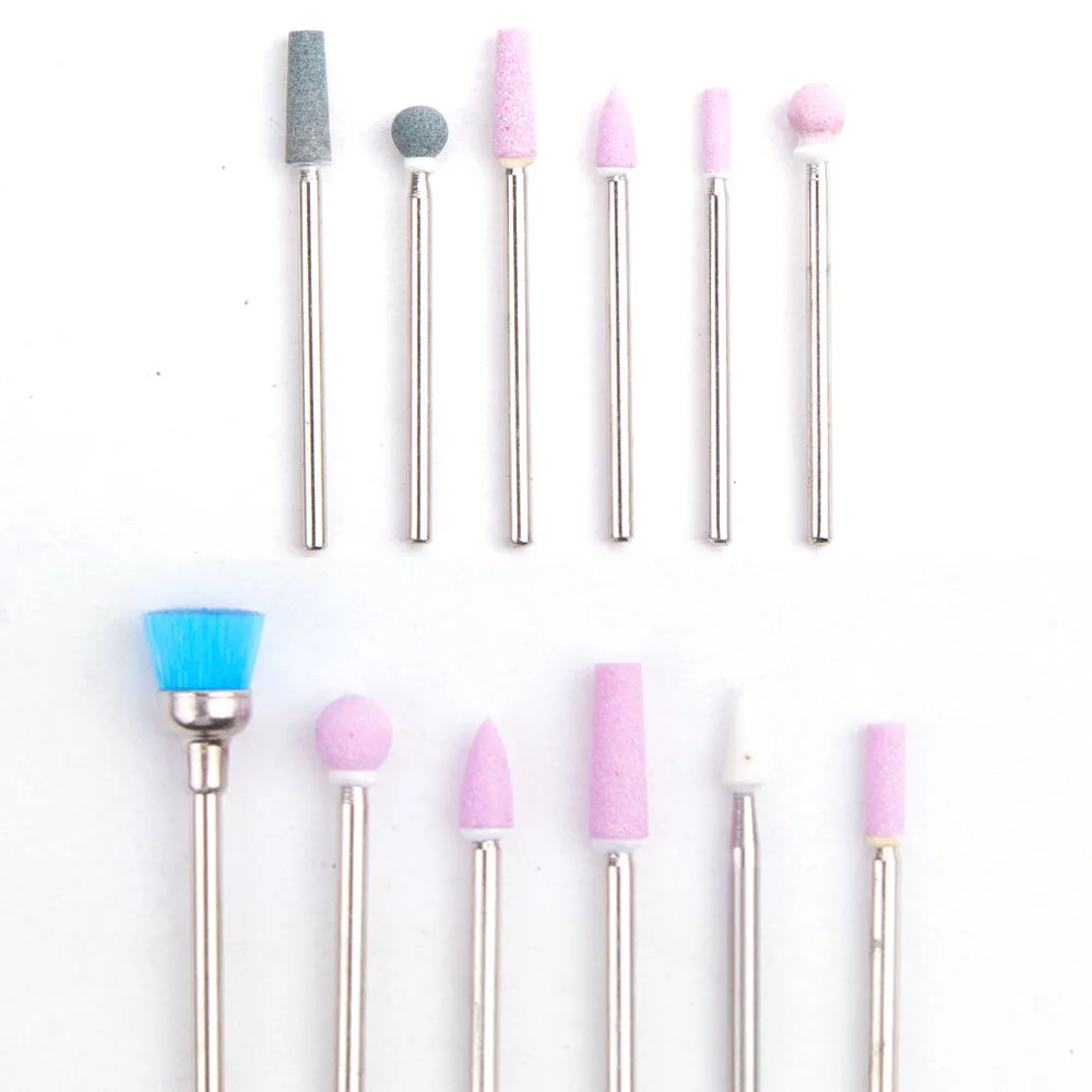 6pcs Milling Manicure Nail Drill Bits Machine Diamond Ceramic Rotary Burrs Cutter Corundum Cutters Brush Cuticle Remover Tools
6pcs Milling Manicure Nail Drill Bits Machine Diamond Ceramic Rotary Burrs Cutter Corundum Cutters Brush Cuticle Remover Tools