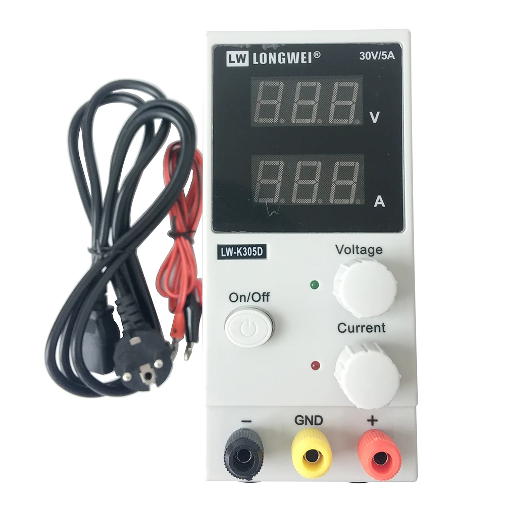 Mini DC Power Supply Voltage Regulators LW-K305D 30V 5A Switching Laboratory 110V-220V Digital Display Adjustable Power Supply
Mini DC Power Supply Voltage Regulators LW-K305D 30V 5A Switching Laboratory 110V-220V Digital Display Adjustable Power Supply