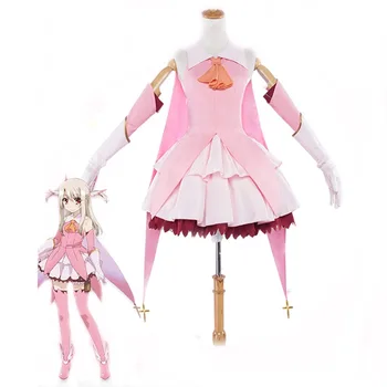 Free Shipping Anime Fate/kaleid liner Cosplay Costume Illyasviel von Einzbern Cosplay Women Pink Battle Suit Halloween Costume
Free Shipping Anime Fate/kaleid liner Cosplay Costume Illyasviel von Einzbern Cosplay Women Pink Battle Suit Halloween Costume