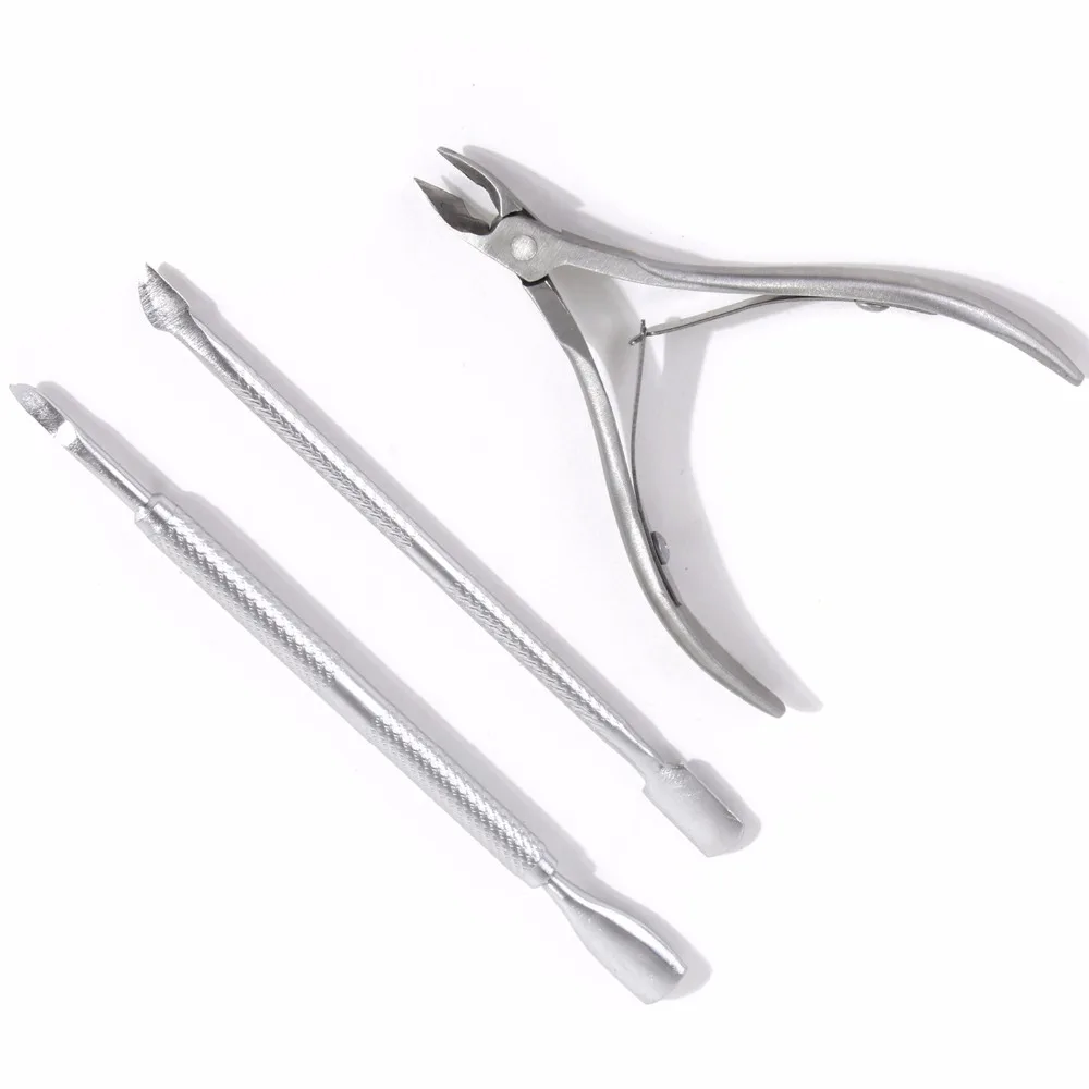 Professional 3pcs Stainless Steel Nail Manicure Set, Cuticle Scissors Pusher Remover Cutter Nipper Clipper Set Nail Care Tools
Professional 3pcs Stainless Steel Nail Manicure Set, Cuticle Scissors Pusher Remover Cutter Nipper Clipper Set Nail Care Tools