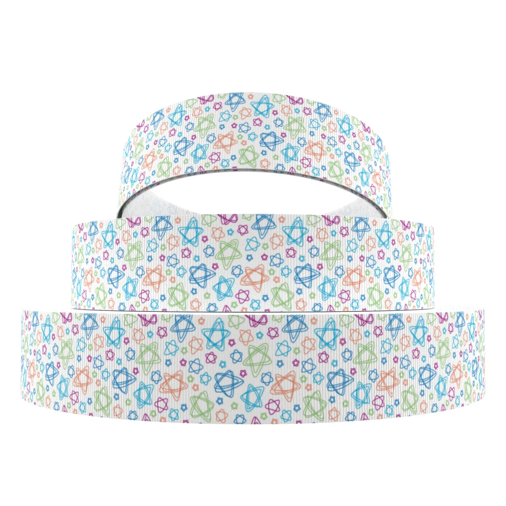 David accessories 3"75mm star polyester grosgrain tape ribbon 50yds,DIY handmade materials,wedding gift wrapping,50Yc7115
David accessories 3"75mm star polyester grosgrain tape ribbon 50yds,DIY handmade materials,wedding gift wrapping,50Yc7115